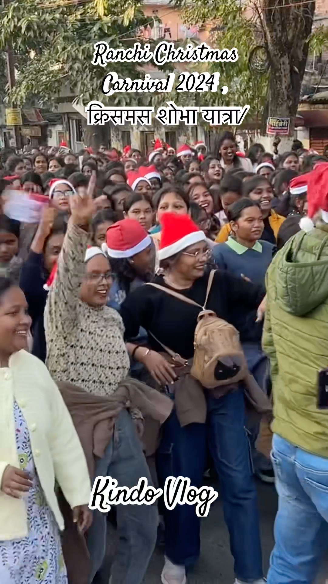 Ranchi Christmas Carnival 2024 , क्रिसमस शोभा यात्रा/video112